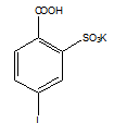 5-iodo-2-carboxybenzenesulfonate potassium salt